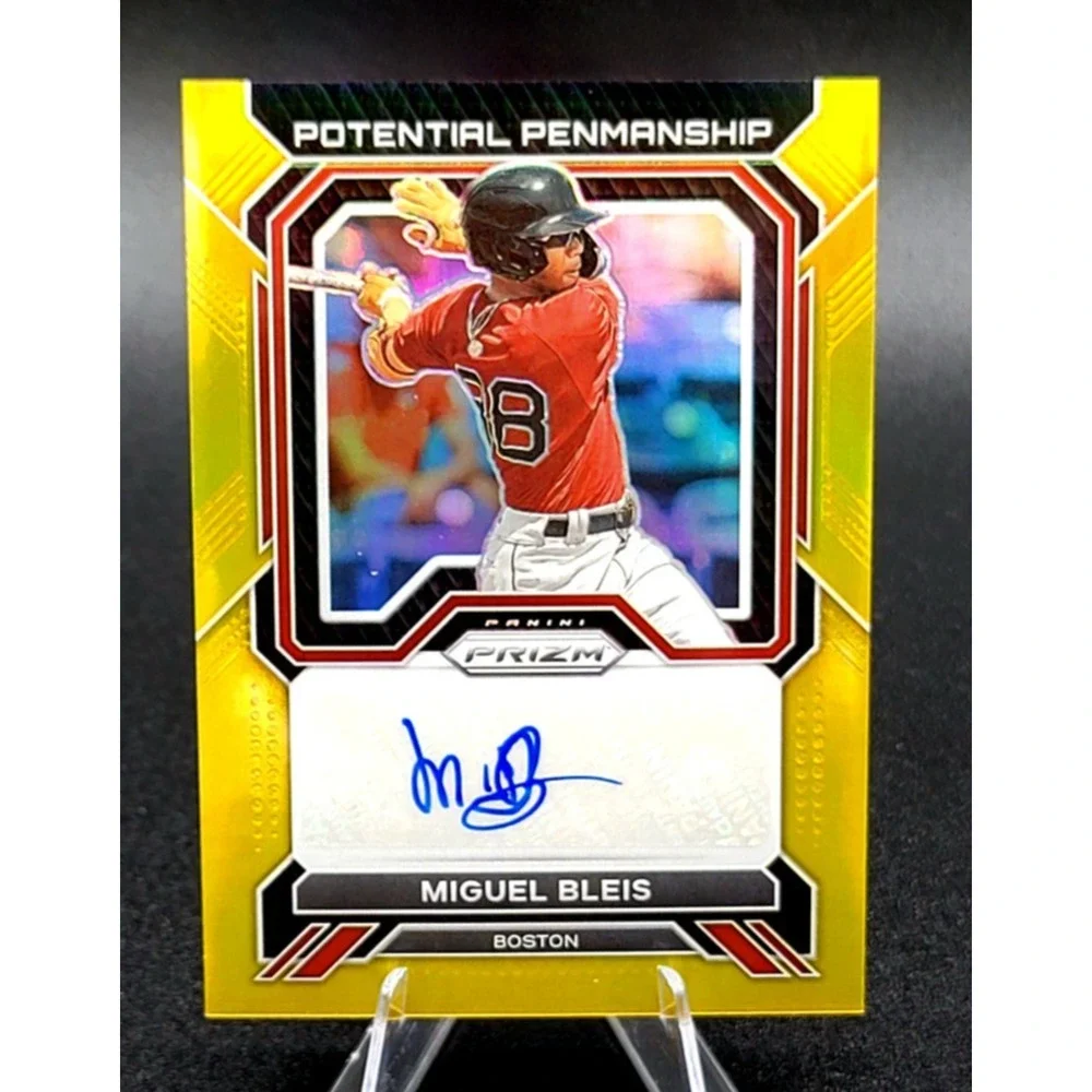2023 Miguel Bleis RC Auto's all /10 Boston Red Sox Top Prospect